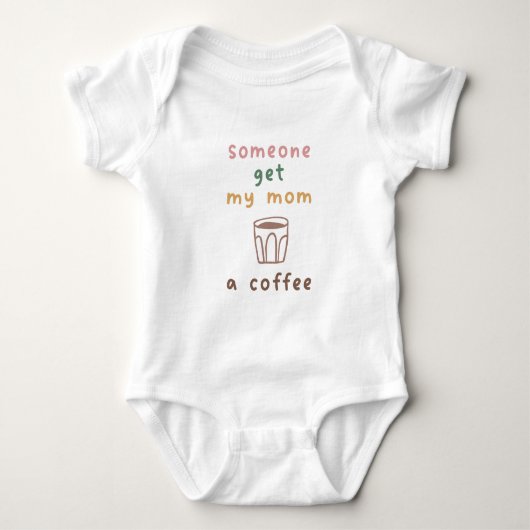 Jemand Baby Strampler (Vorderseite)