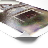 Jemand beobachtet fotodruck (Ecke)