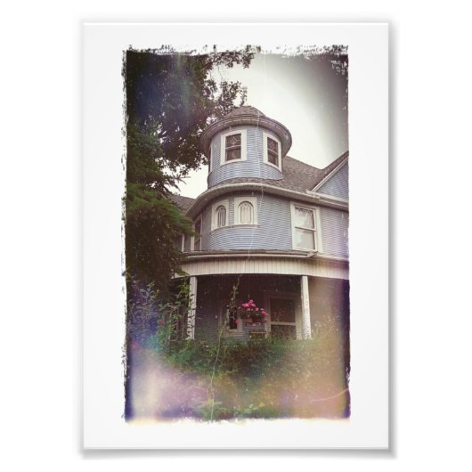 Jemand beobachtet fotodruck (Vorne)