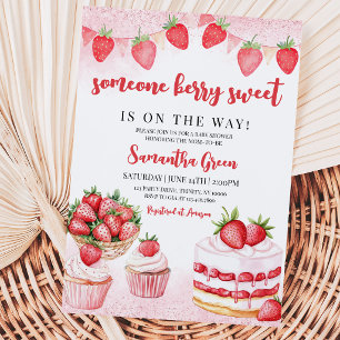 Jemand Berry Sweet Baby Shower Einladung