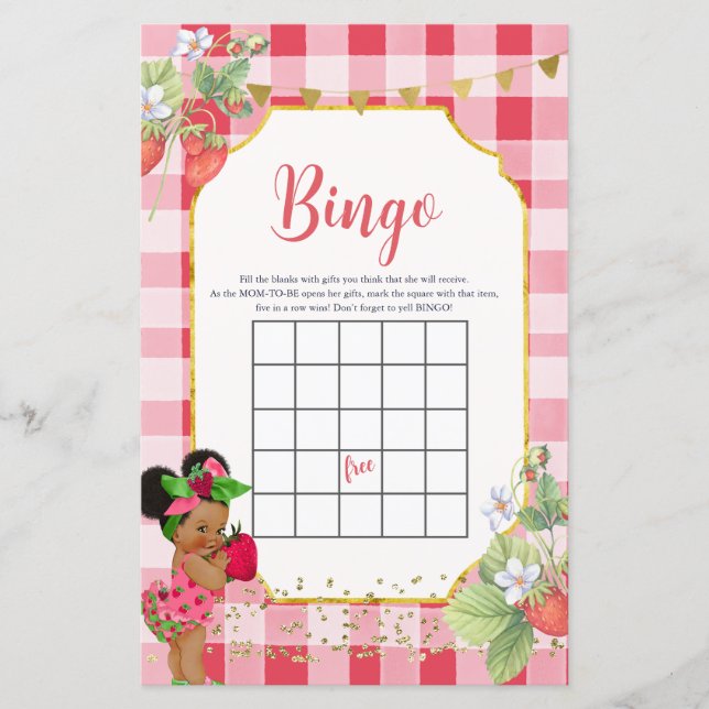 Jemand Berry Sweet Strawberry Baby Bingo Games (Vorderseite)