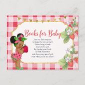 Jemand Berry Sweet Strawberry Books for Baby Postkarte (Vorderseite)