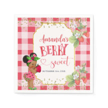 Jemand Berry Sweet Strawberry Girl Baby Shower