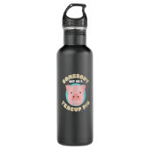 Jemand besorg mir einen Teacup Pig I Funny Micro P Edelstahlflasche (Vorderseite)