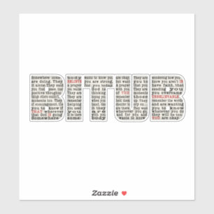 Jemand (BITUB) Aufkleber