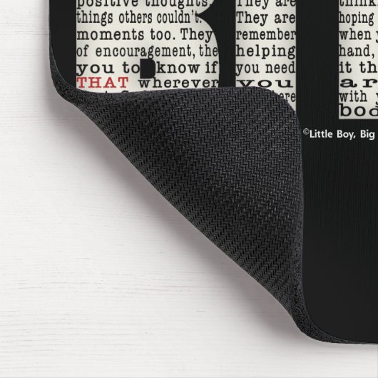 Jemand (BITUB) Mousepad (Ecke)