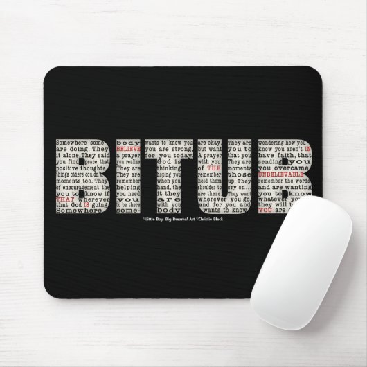 Jemand (BITUB) Mousepad (Mit Mouse)