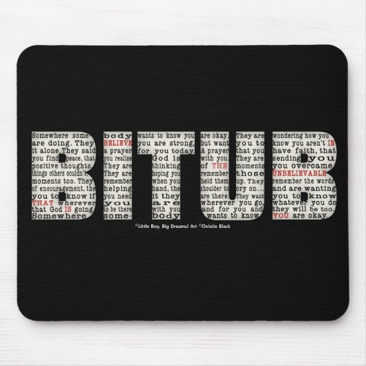 Jemand (BITUB) Mousepad (Vorne)