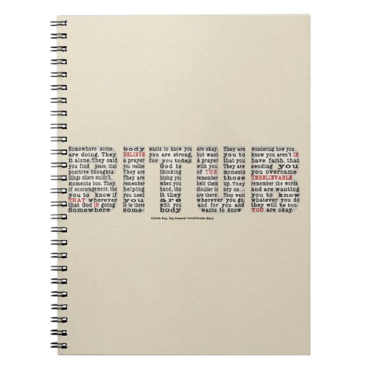 Jemand (BITUB) Notizblock (Vorderseite)