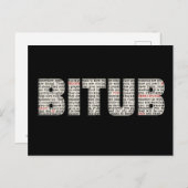 Jemand (BITUB) Postkarte (Vorne/Hinten)