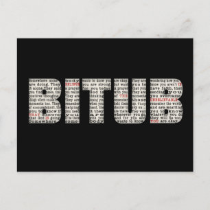 Jemand (BITUB) Postkarte