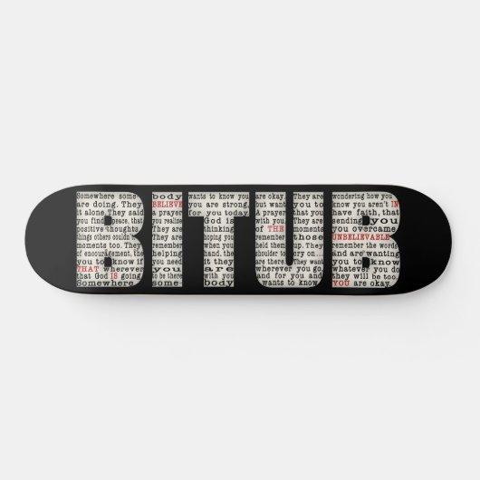 Jemand (BITUB) Skateboard (Horizontal)