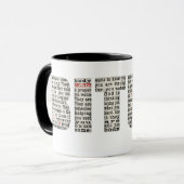 Jemand (BITUB) Tasse (Vorderseite Links)