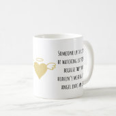 Jemand da oben muss Freundschaft beobachten Kaffeetasse (VorderseiteRechts)