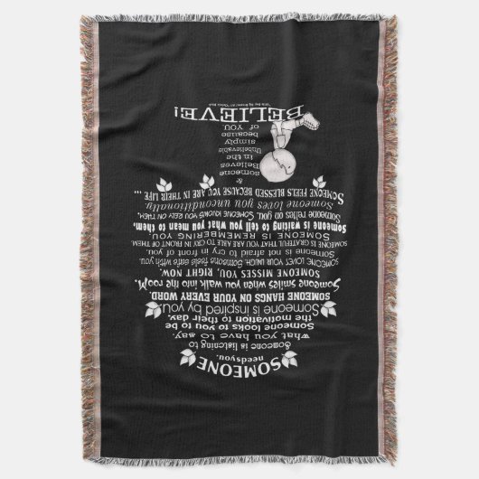 JEMAND DECKE (Vorderseite Vertikal)