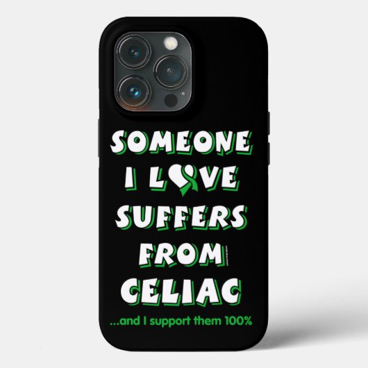 Jemand, den ich Liebe... Celiac Case-Mate iPhone Hülle (Rückseite)