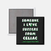 Jemand, den ich Liebe... Celiac Magnet (Vorderseite/Rückseite)