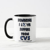 Jemand, den ich Liebe...CVS-Tasse Tasse (Links)