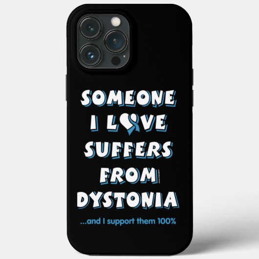 Jemand, den ich Liebe... Dystonie Case-Mate iPhone Hülle (Rückseite)