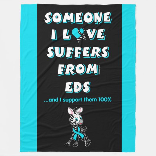 Jemand, den ich Liebe... EDS Fleece Blanket (Vorderseite)