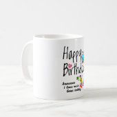 Jemand, den ich Liebe habe, war heute geboren - Ge Kaffeetasse (Vorderseite Links)