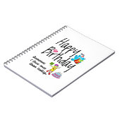 Jemand, den ich Liebe hatte, war heute geboren. Bi Notizblock (Linke Seite)