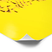 "Jemand, der an dich glaubt" Glossy Poster (Ecke)