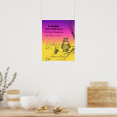 "Jemand, der an dich glaubt" Zitat-Poster Poster (Küche)