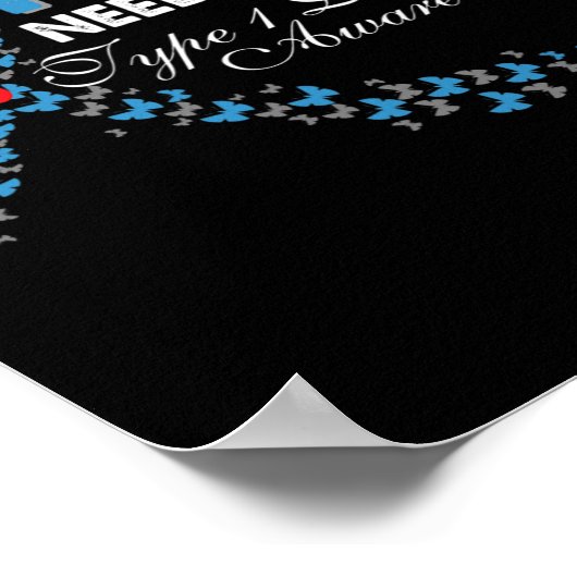 Jemand, der eine Liebe hat, braucht eine T1d Diabe Poster (Ecke)