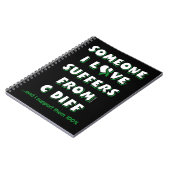 Jemand, der Liebe...C-Diff-Notebook Notizblock (Linke Seite)