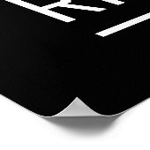 Jemand, der mehr tut als Sie gerade laufen Poster (Ecke)