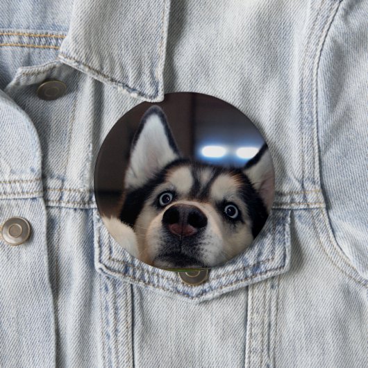 Jemand dort draussen? button (Beispiel)