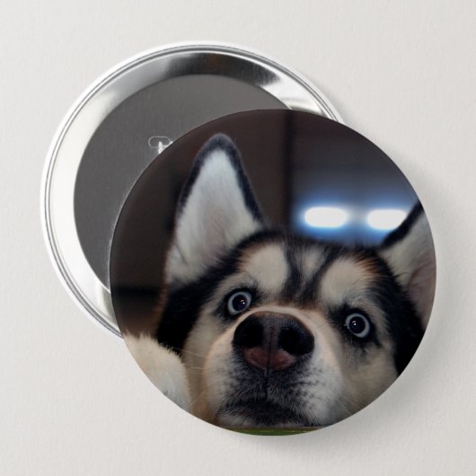 Jemand dort draussen? button (Vorne & Hinten)