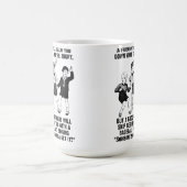 Jemand erhält es lustige Mug Kaffeetasse (Mittel)