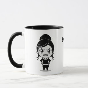 Jemand geht zum Timeout Tasse