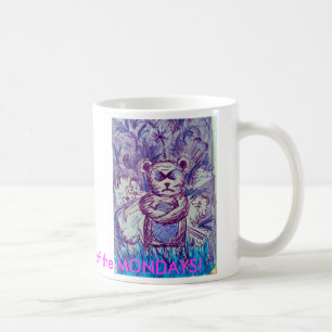 Jemand got einen Fall von den MONTAGEN! Kaffeetasse