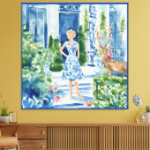 Jemand hat alle Rose gegessen Leinwanddruck (Insitu (Wohnzimmer))