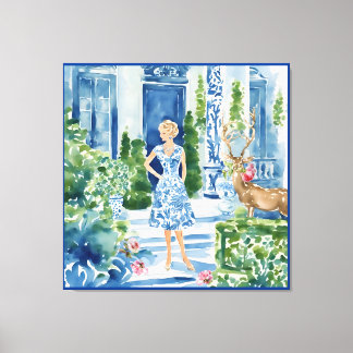 Jemand hat alle Rose gegessen Leinwanddruck