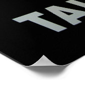 Jemand hat gesprochen poster (Ecke)