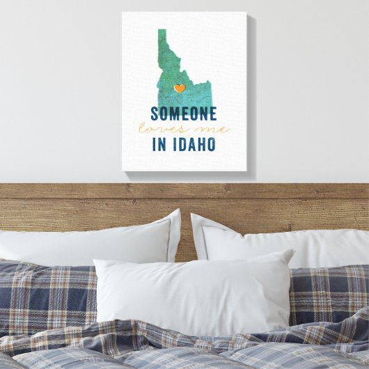 Jemand hat mich in der Leinwand von Idaho Lieben (Insitu (Schlafzimmer))