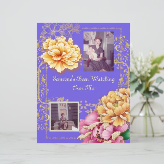 Jemand hat mir das Gedicht übersehen (Stehend Vorderseite)