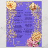 Jemand hat mir das Gedicht übersehen (Rückseite)