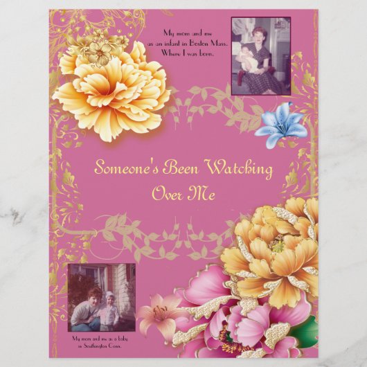 Jemand hat mir Personalisiertes Papier zugeschaut (Vorderseite)