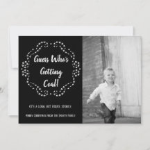 Jemand holt Kohle | Weihnachtskarte