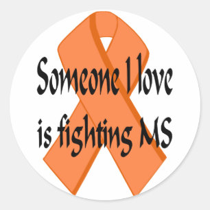 Jemand i-Liebe-Aufkleber Runder Aufkleber