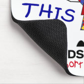 Jemand i-Liebe - Autismus (Junge) Mousepad (Ecke)