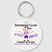 Jemand I Liebe - Epilepsie (Junge) Schlüsselanhänger (Vorderseite)