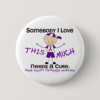 Jemand i-Liebe - Fibromyalgia (Junge) Button