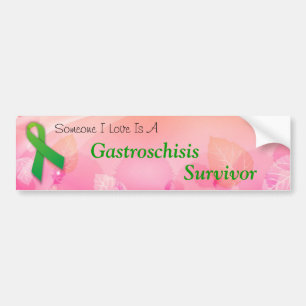 "Jemand i-Liebe" Gastroschisis Autoaufkleber