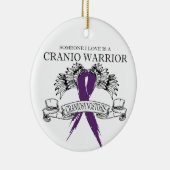 Jemand I Liebe hat Cranio Keramik Ornament (Rechts)